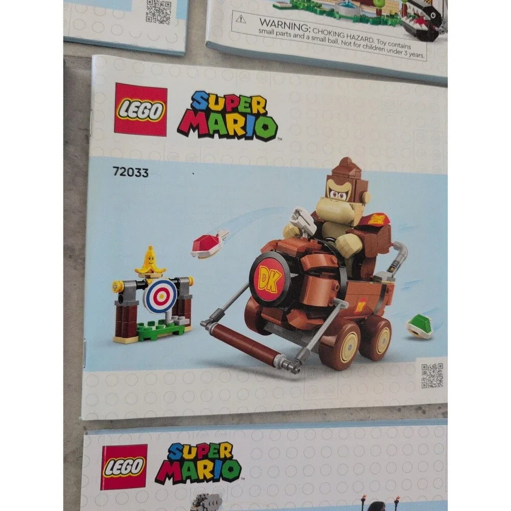 Lego Super Mario Lego Lot Of 23 MANUALS ONLY